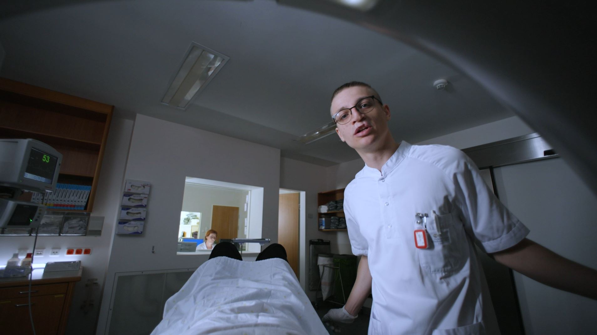 Julius bei der Arbeit